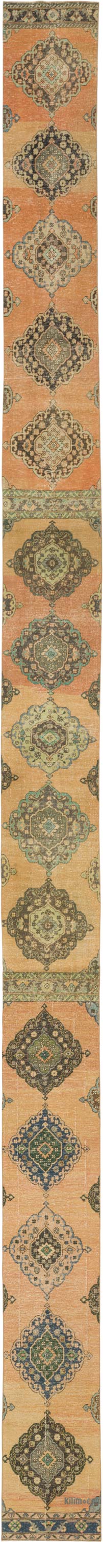 Vintage Anadolu Yolluk - 69 cm x 1073 cm