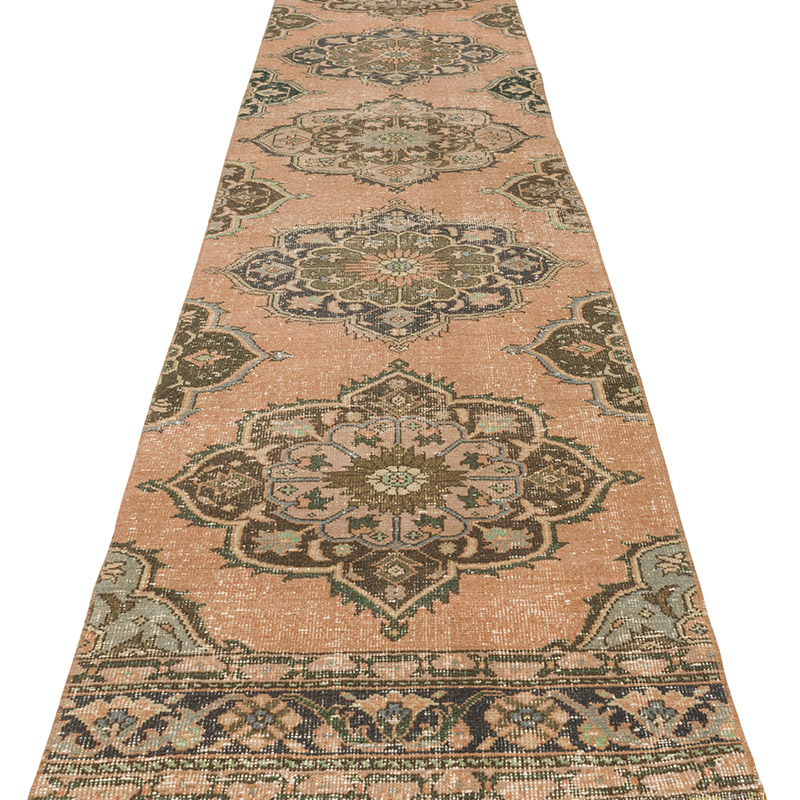 Alfombra Turca Vintage de Pasillo - 78 cm x 1161 cm - K0093304