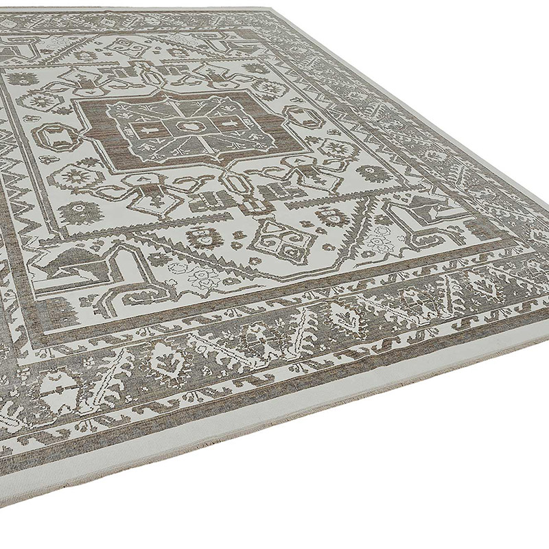New Hand Knotted Oushak Inspired Rug - K0093321
