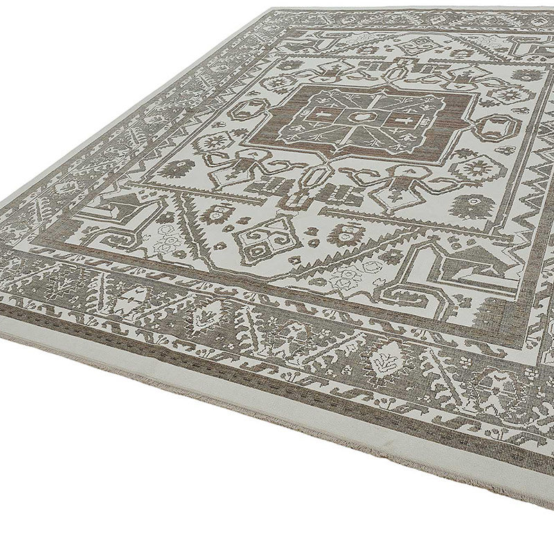 New Hand Knotted Oushak Inspired Rug - K0093321