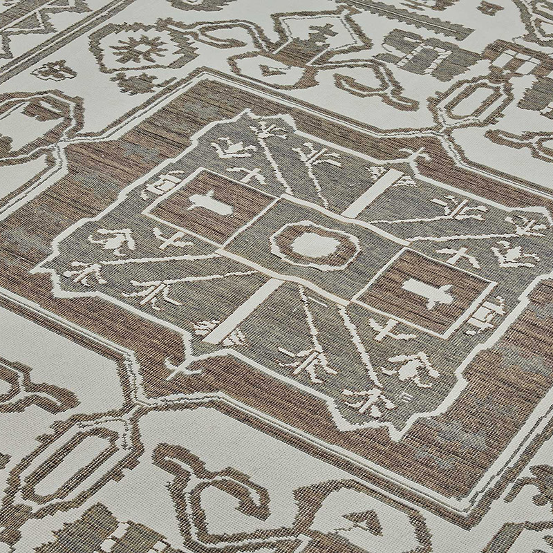 New Hand Knotted Oushak Inspired Rug - K0093321