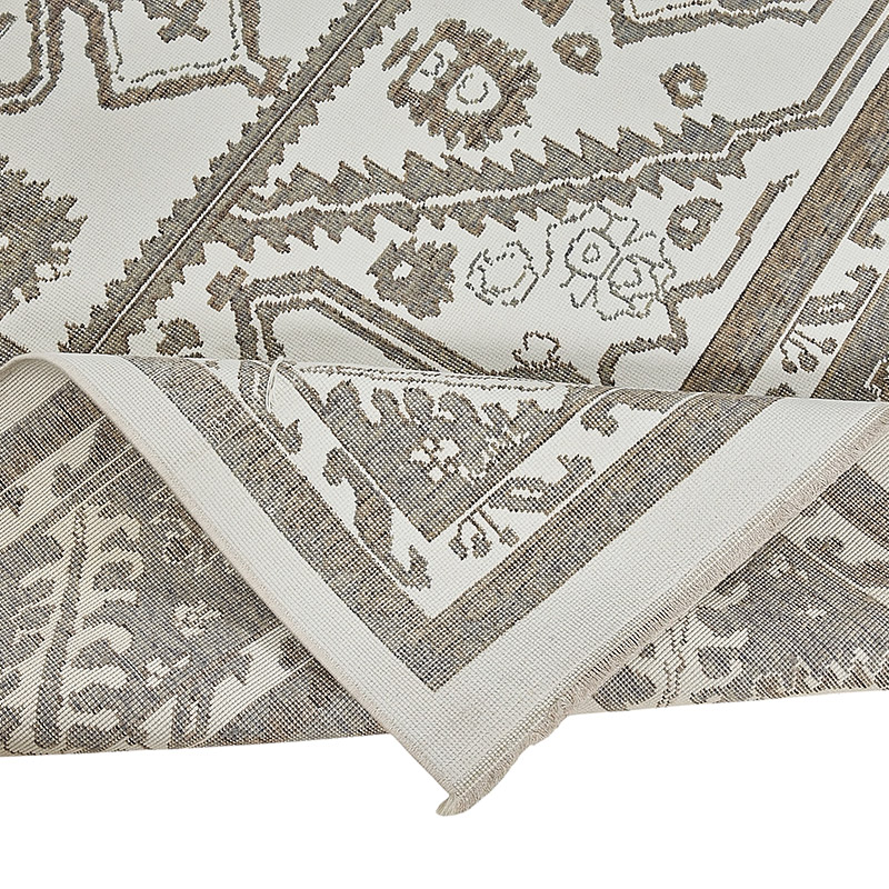 New Hand Knotted Oushak Inspired Rug - K0093321