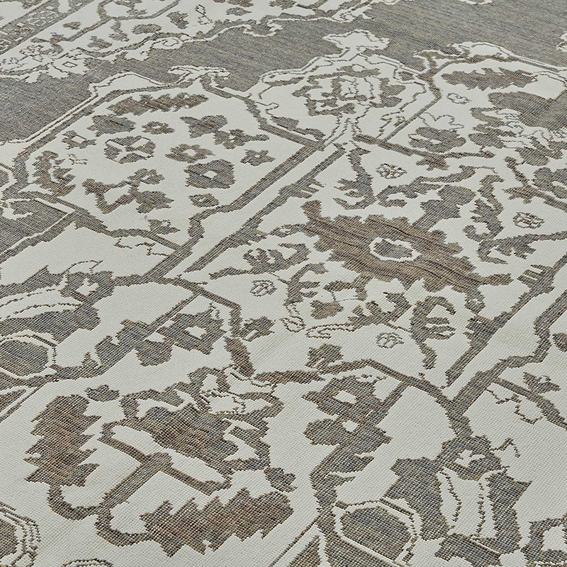 New Hand Knotted Oushak Inspired Rug - K0093322
