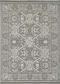 New Hand Knotted Oushak Inspired Rug