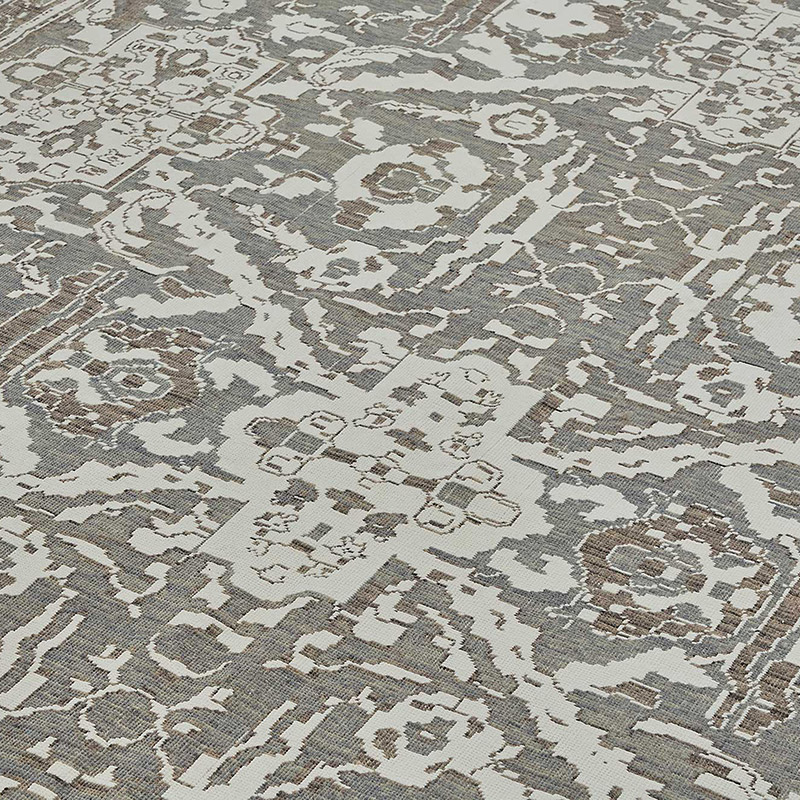 New Hand Knotted Oushak Inspired Rug - K0093324