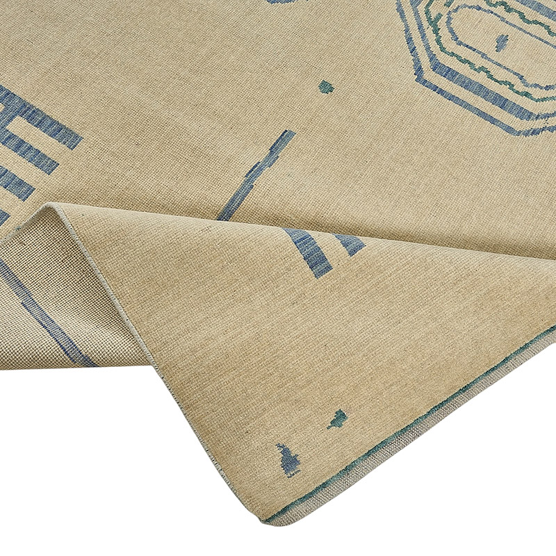 Nueva Alfombra Anudada a Mano - K0093325