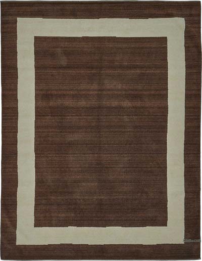 New Contemporary Hand-Knotted Rug