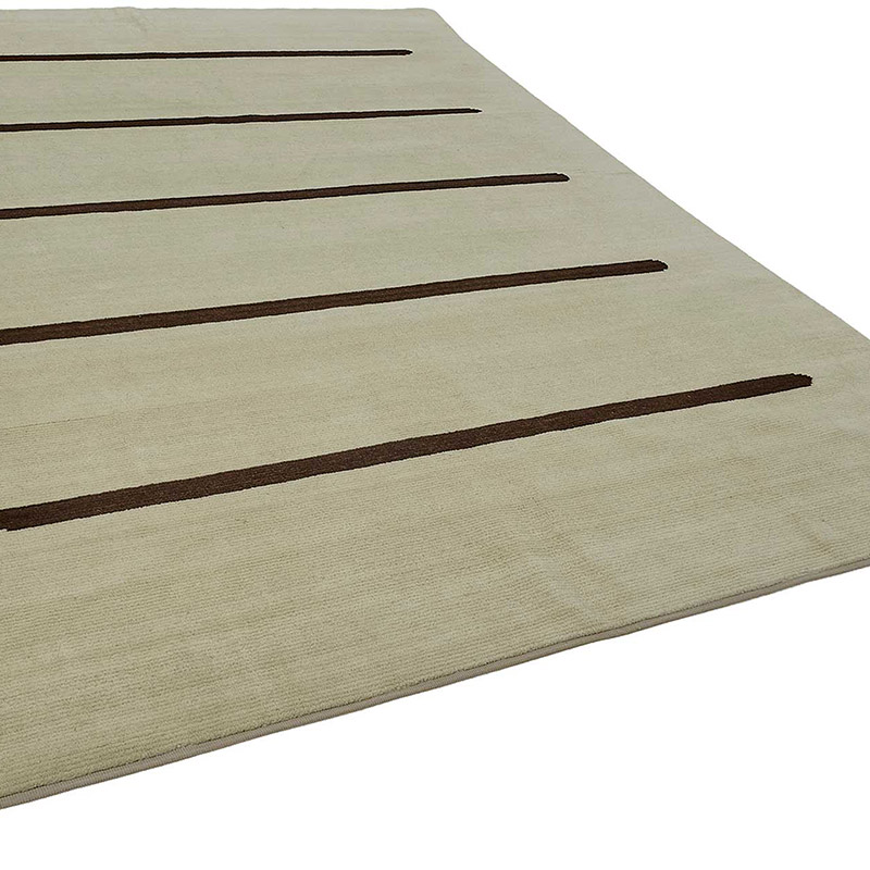 Nueva Alfombra Anudada a Mano - K0093327