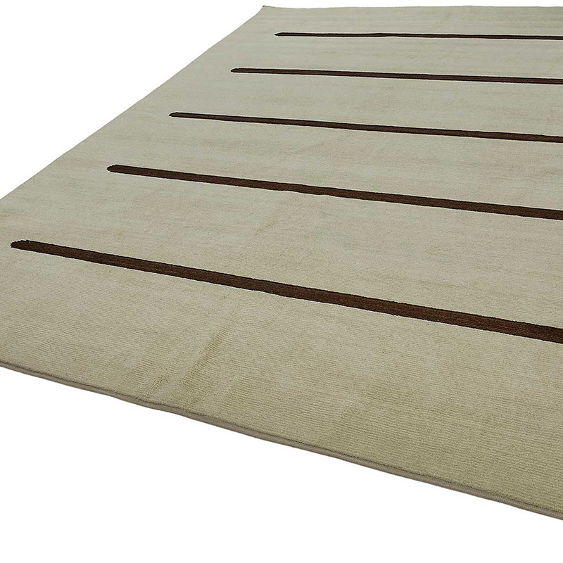 Nueva Alfombra Anudada a Mano - K0093327