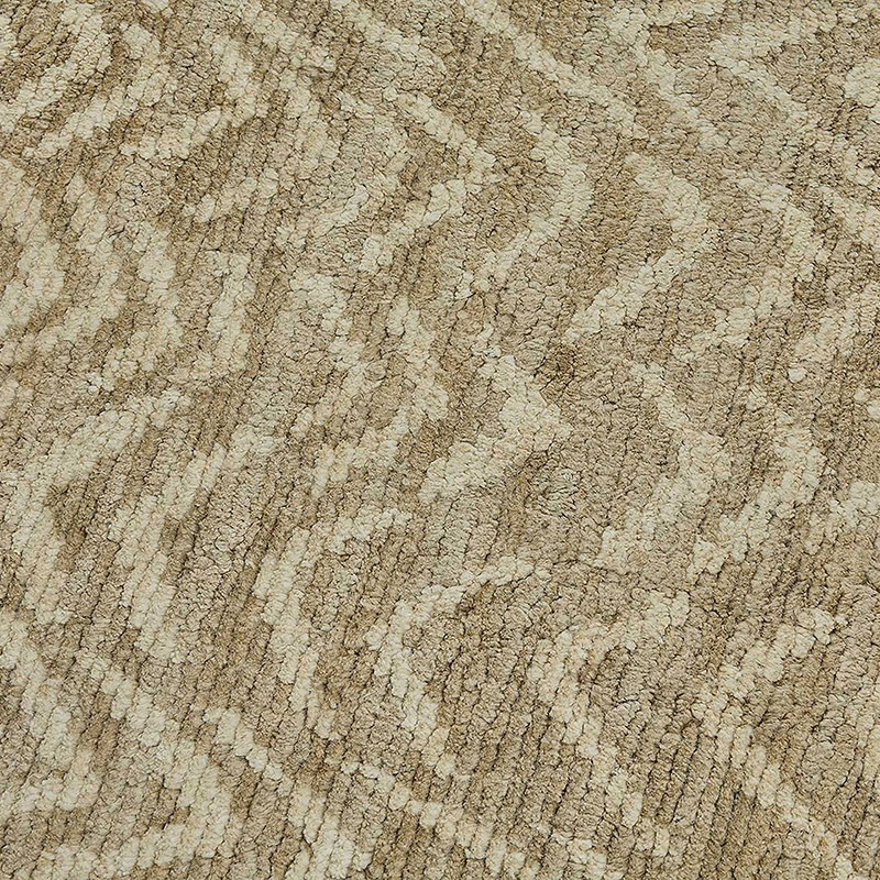 New Contemporary Hand-Knotted Runner - K0093330