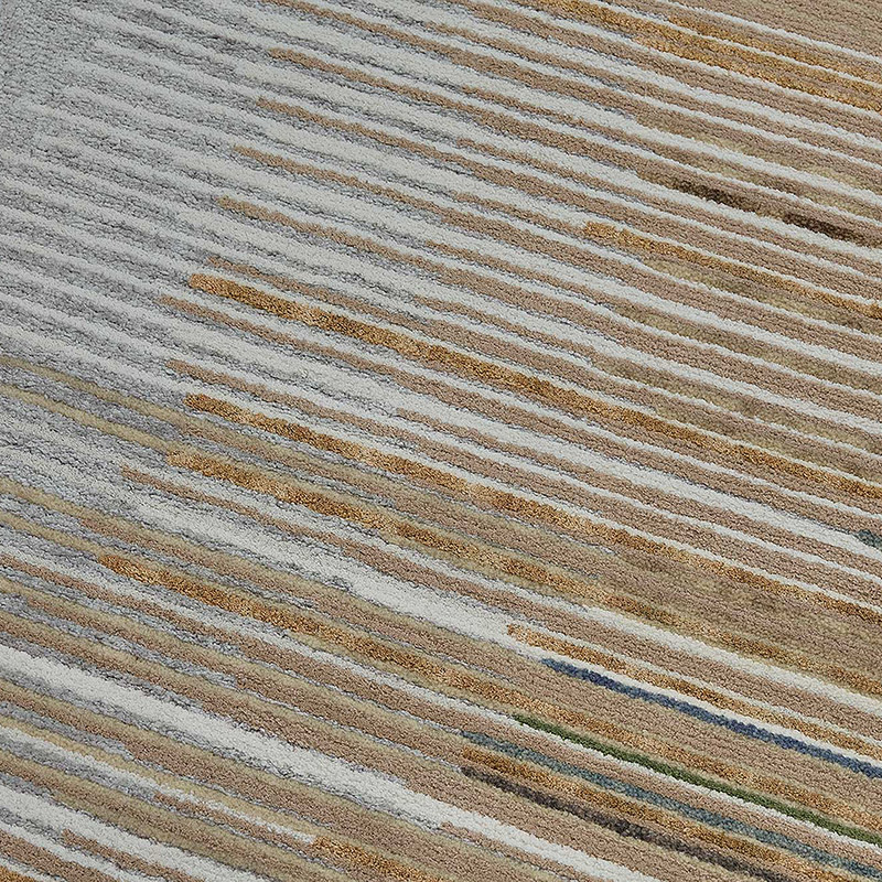 New Contemporary Hand-Knotted Runner - K0093331