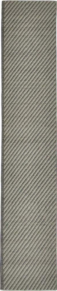 New Contemporary Hand-Knotted Runner