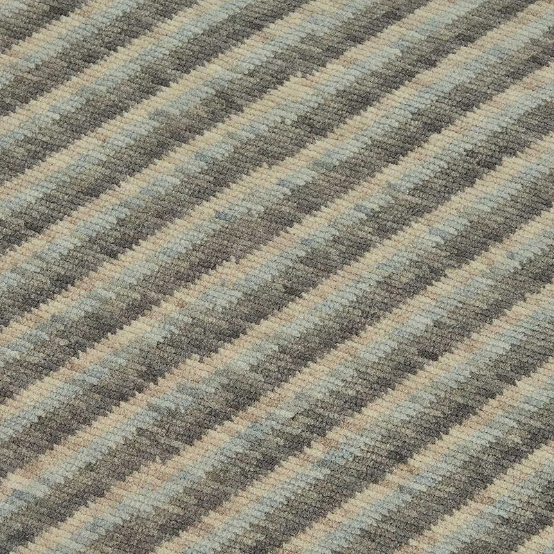 New Contemporary Hand-Knotted Runner - K0093332