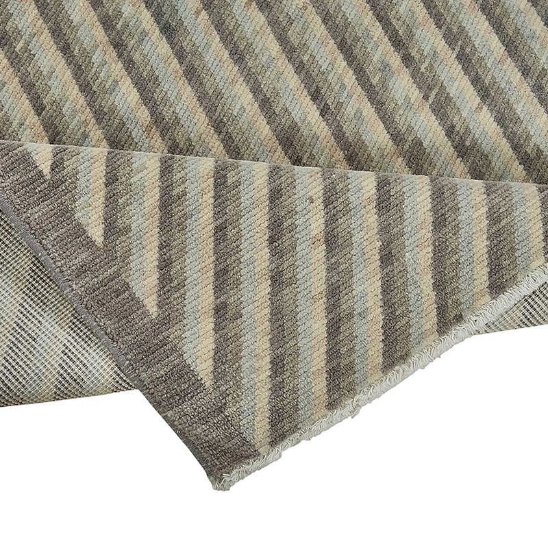 New Contemporary Hand-Knotted Runner - K0093332