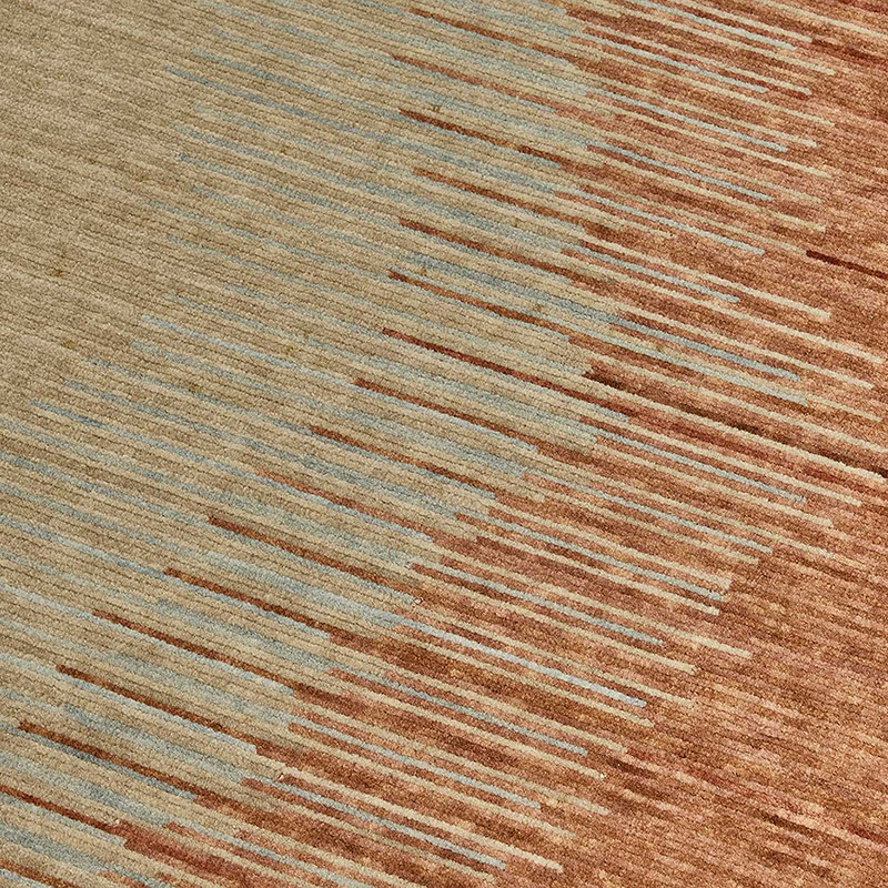 New Contemporary Hand-Knotted Runner - K0093333