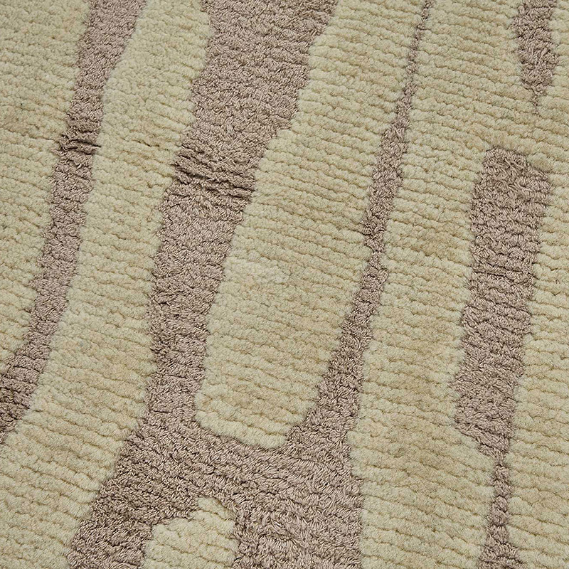 New Contemporary Hand-Knotted Runner - K0093340