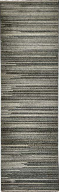 New Contemporary Hand-Knotted Runner