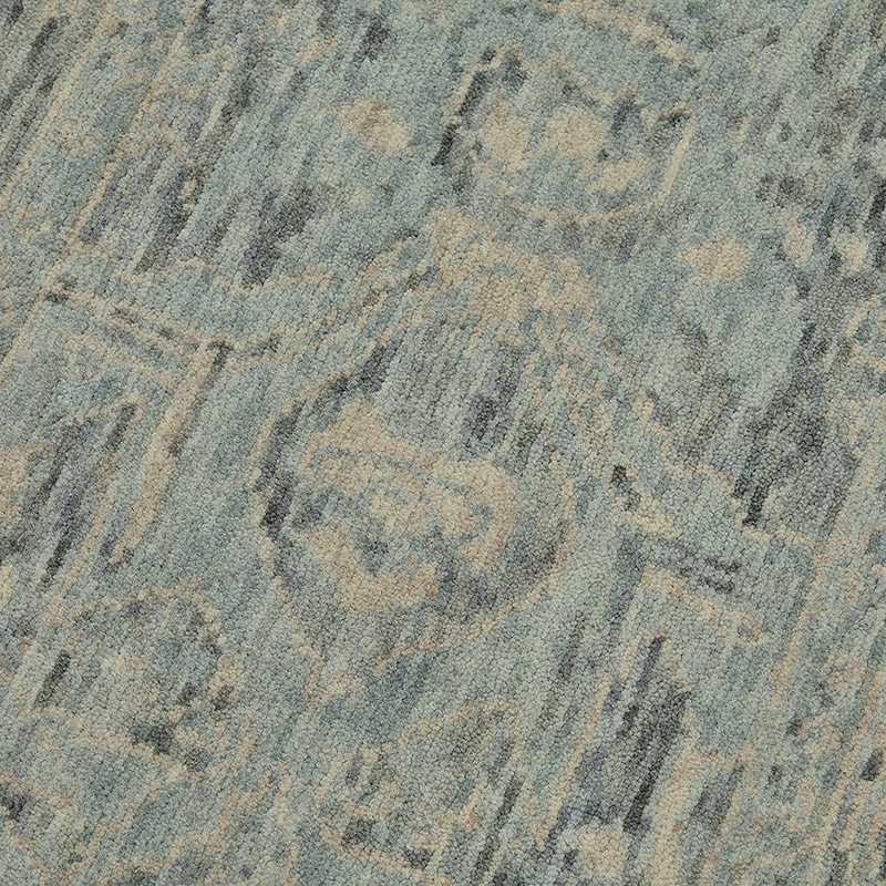 New Hand Knotted Oushak Inspired Runner - K0093343