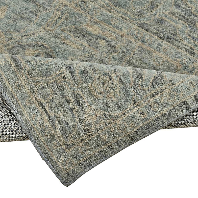 New Hand Knotted Oushak Inspired Runner - K0093343