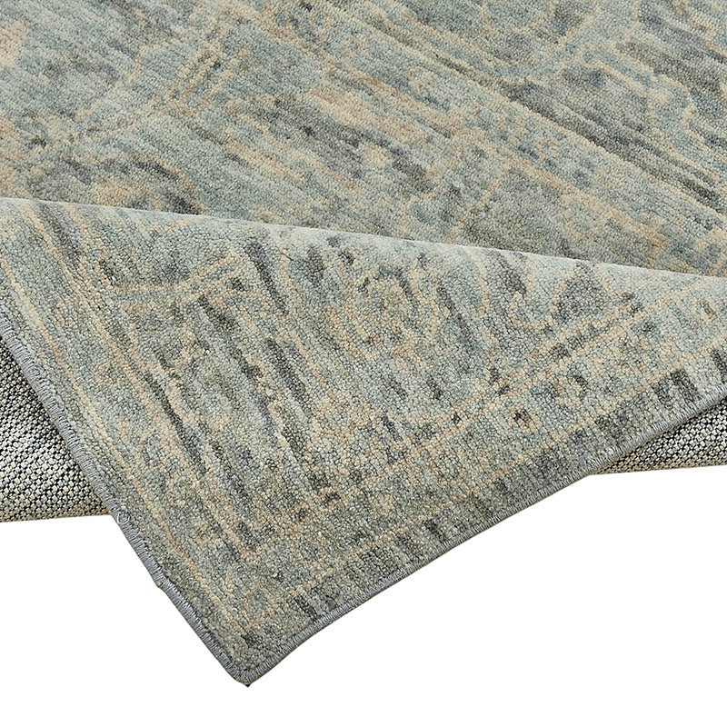 New Hand Knotted Oushak Inspired Runner - K0093343