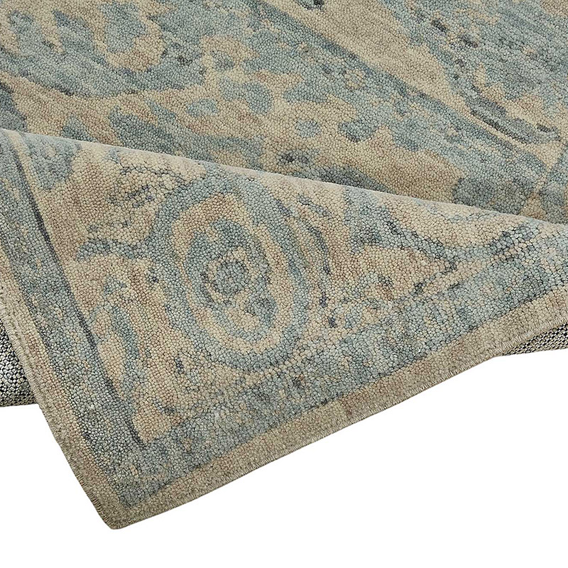 New Hand Knotted Oushak Inspired Runner - K0093344