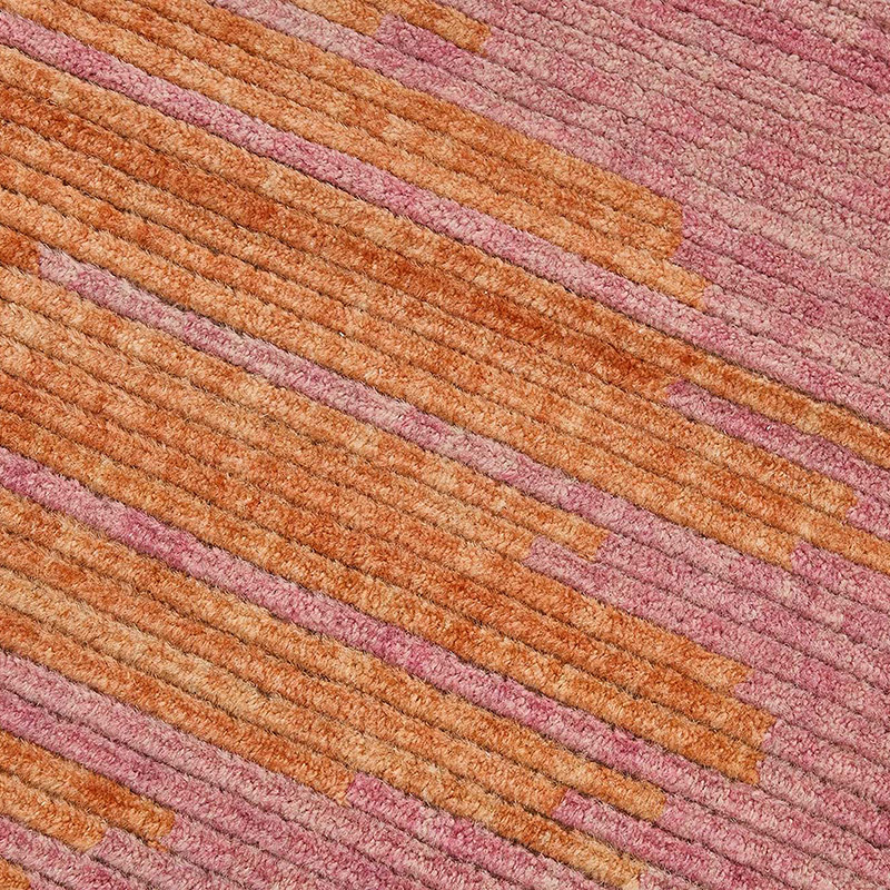New Contemporary Hand-Knotted Runner - K0093345