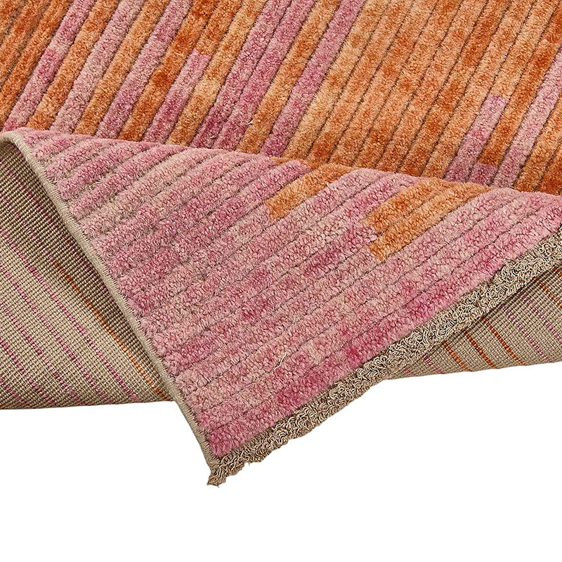 New Contemporary Hand-Knotted Runner - K0093345