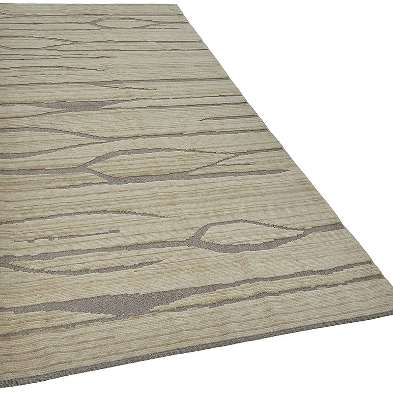 Nueva Alfombra Anudada a Mano - K0093348