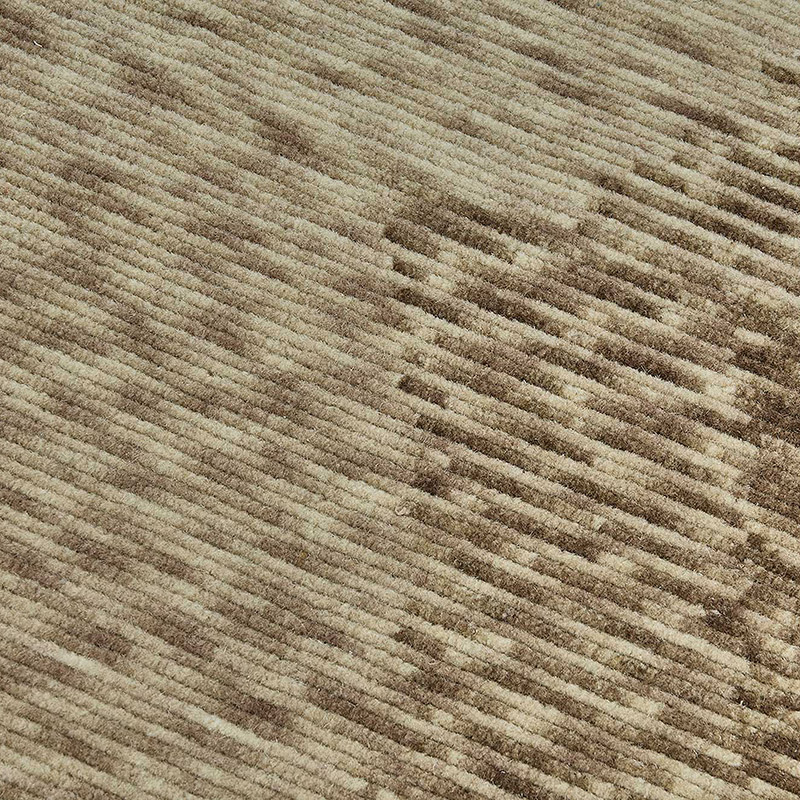 New Contemporary Hand-Knotted Runner - K0093350