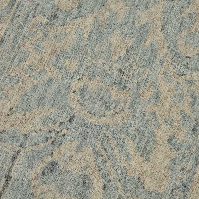 New Hand Knotted Oushak Inspired Runner - K0093351