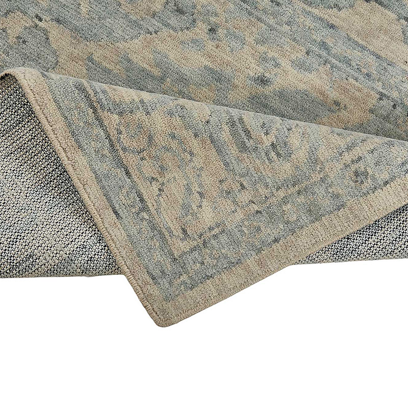 New Hand Knotted Oushak Inspired Runner - K0093351