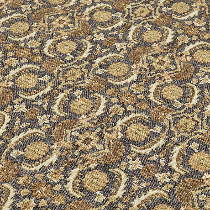 Alfombra Nueva Anudada a Mano de Inspiración Oushak - K0093355