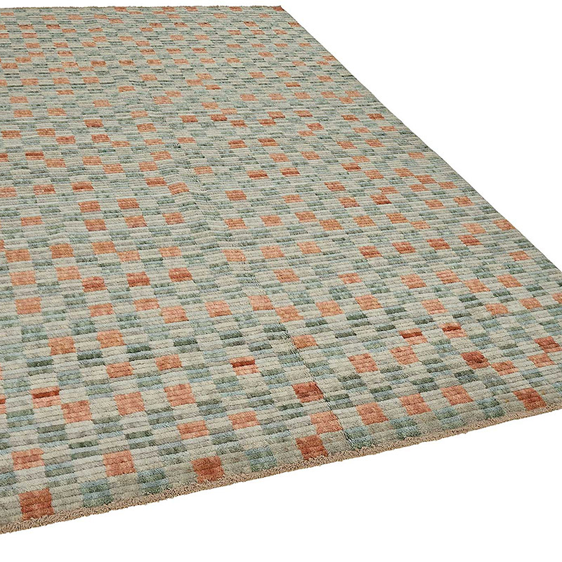 Nueva Alfombra Anudada a Mano - K0093359