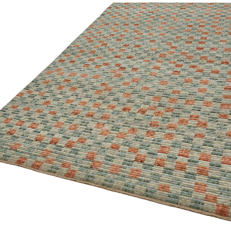 Nueva Alfombra Anudada a Mano - K0093359