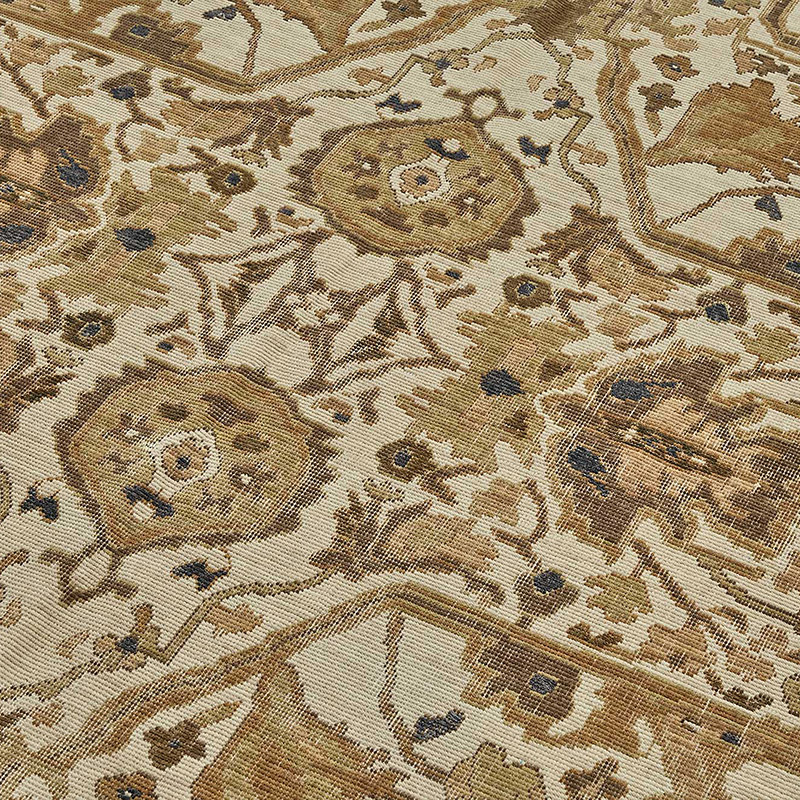 Alfombra Nueva Anudada a Mano de Inspiración Oushak - K0093370