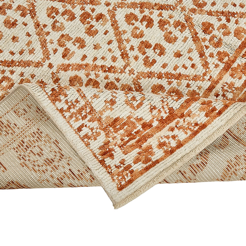 New Hand Knotted Oushak Inspired Rug - K0093371