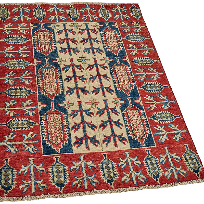 New Hand Knotted Oushak Inspired Rug - K0093381