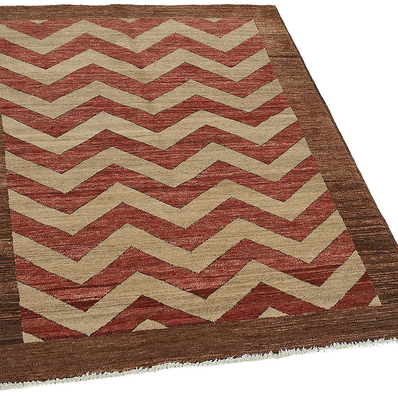 Nueva Alfombra Anudada a Mano - K0093384