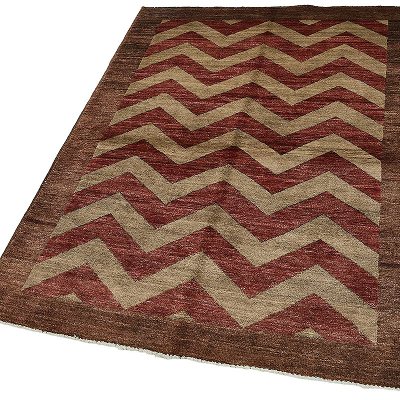 Nueva Alfombra Anudada a Mano - K0093384