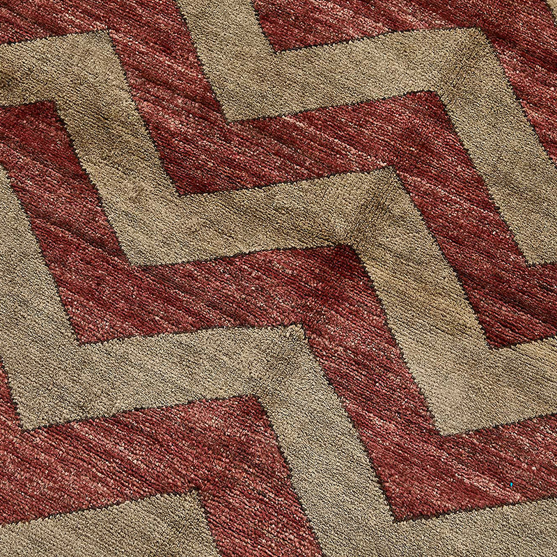 Nueva Alfombra Anudada a Mano - K0093384