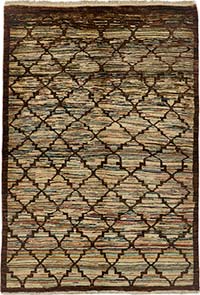 New Contemporary Hand-Knotted Rug