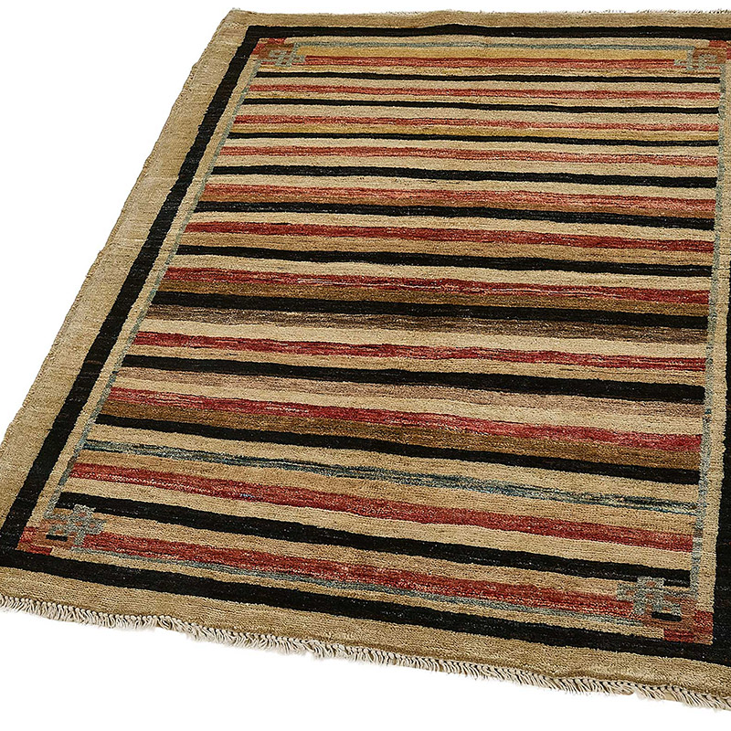 New Contemporary Hand-Knotted Rug - K0093398