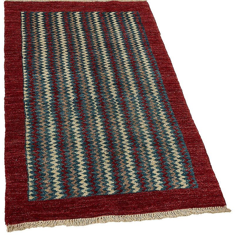 New Contemporary Hand-Knotted Rug - K0093400