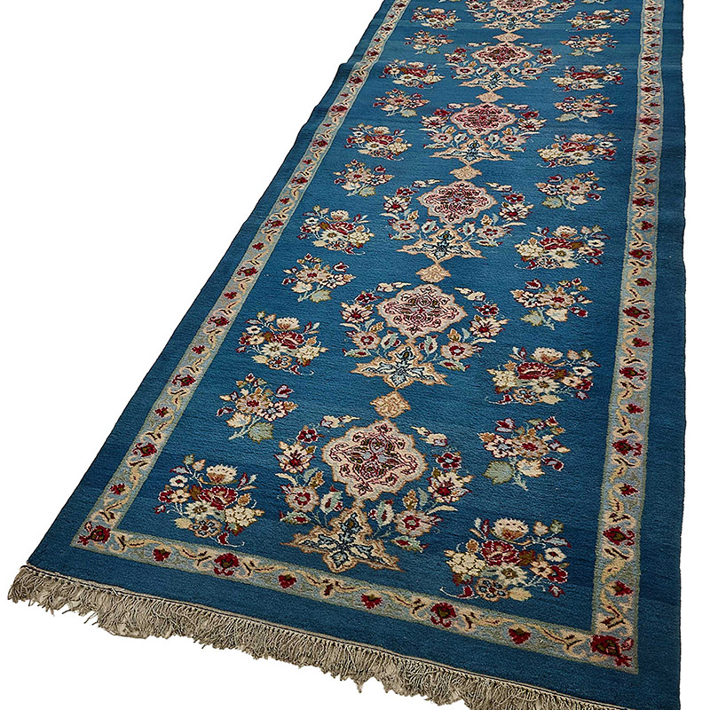 New Hand Knotted Oushak Inspired Runner - K0093421