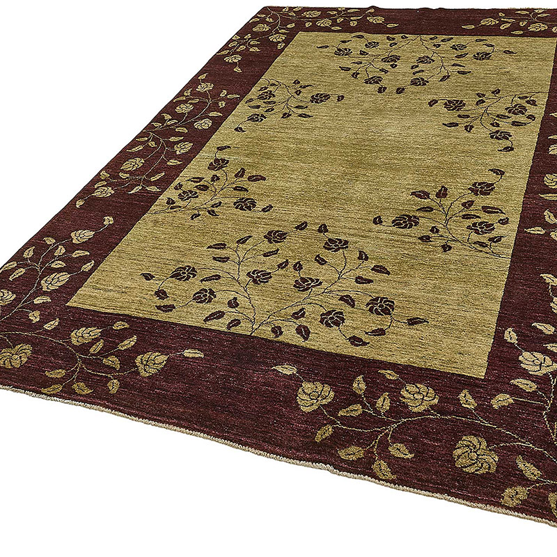 Yeni Uşak Desenli El Dokuma Halı - K0093426