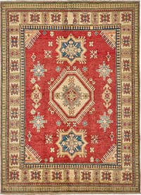 New Hand Knotted Oushak Inspired Rug