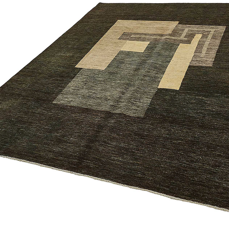 Nueva Alfombra Anudada a Mano - K0093451