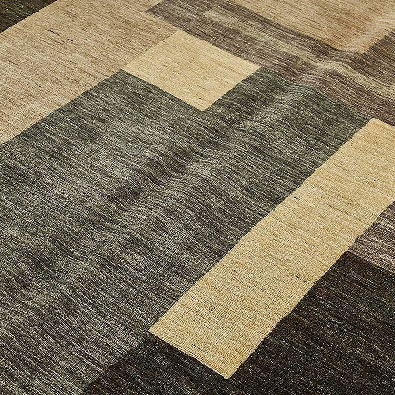 Nueva Alfombra Anudada a Mano - K0093451