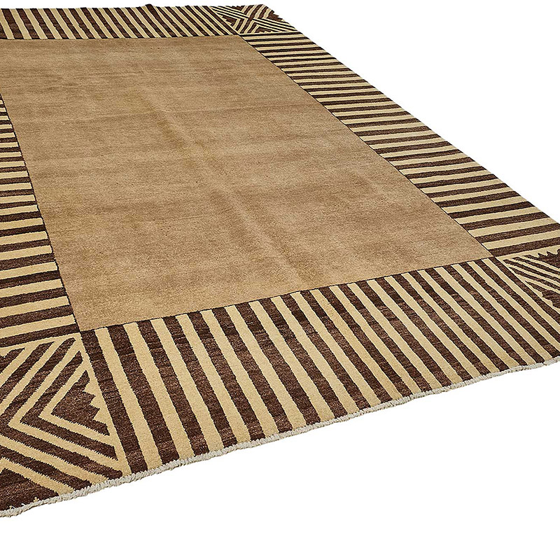 New Contemporary Hand-Knotted Rug - K0093454