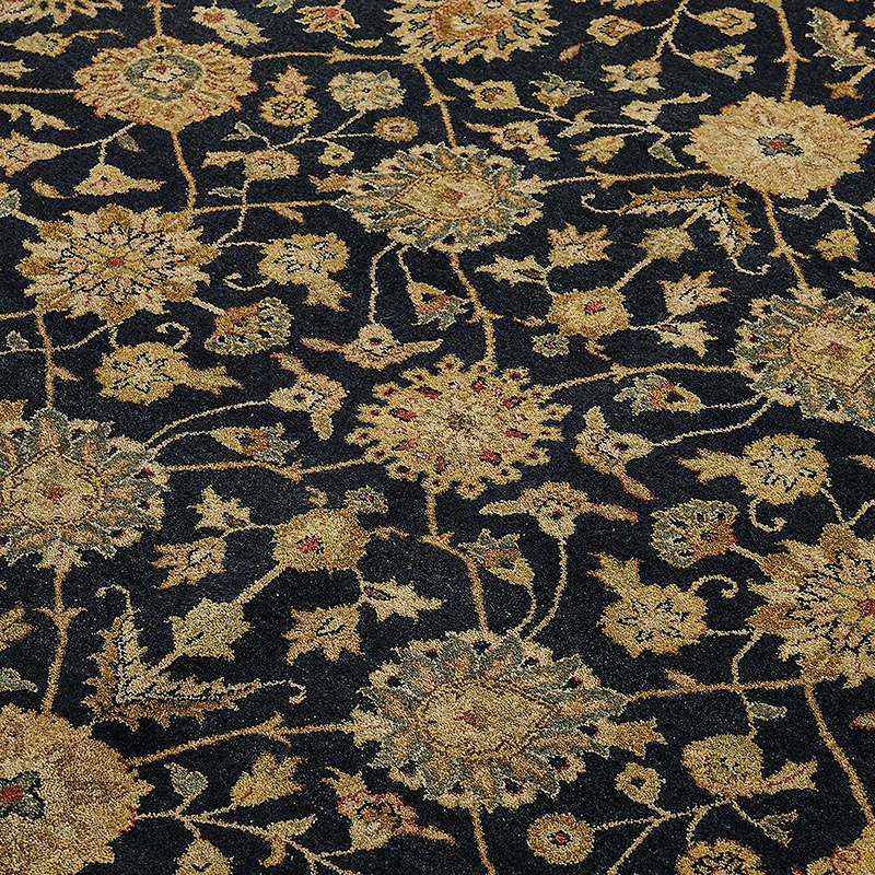 New Hand Knotted Oushak Inspired Rug - K0093469